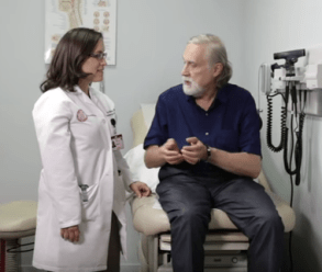 Dr. Molina and Dan R.